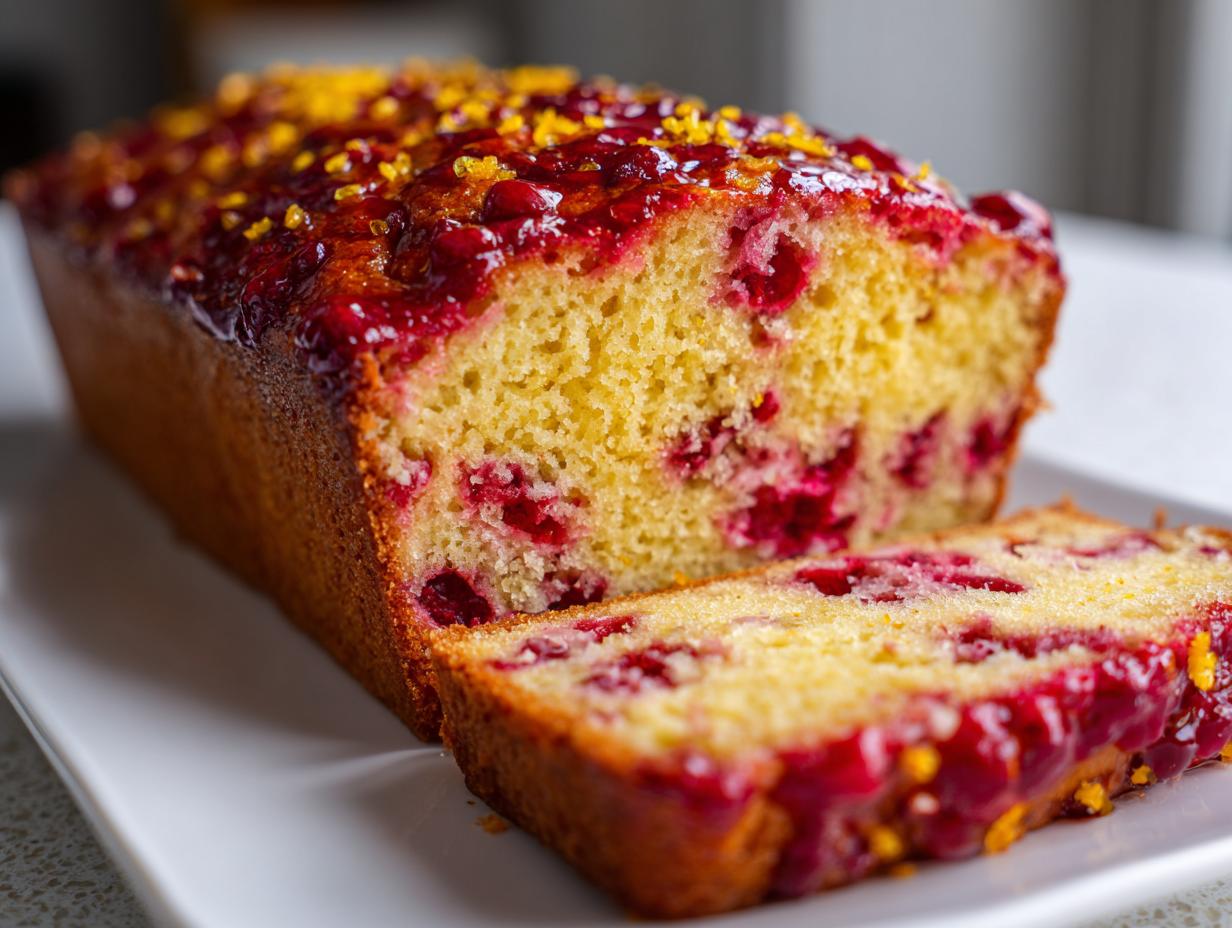 Cranberry Orange Loaf Cake