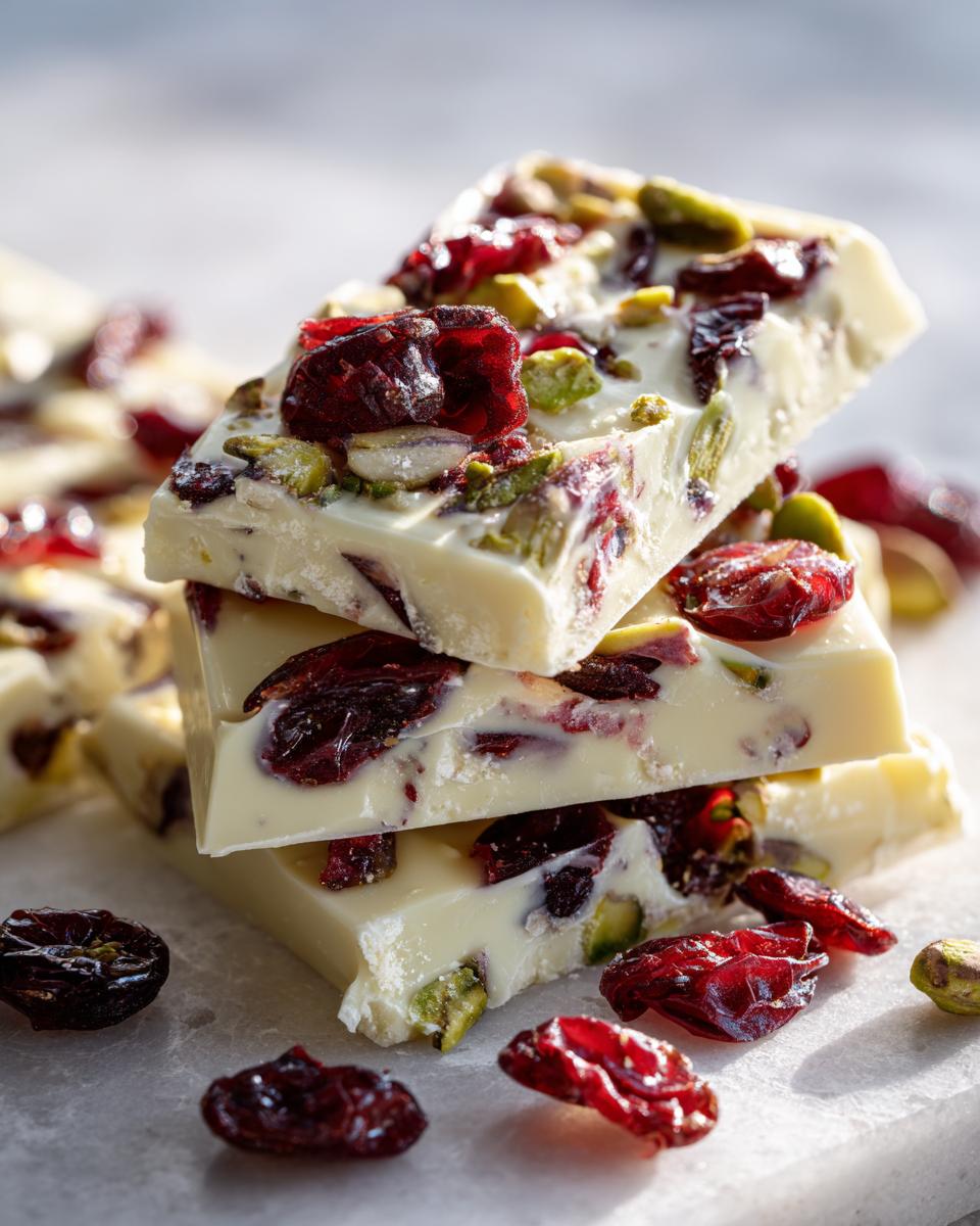 Cranberry Pistachio Bark - detail 2