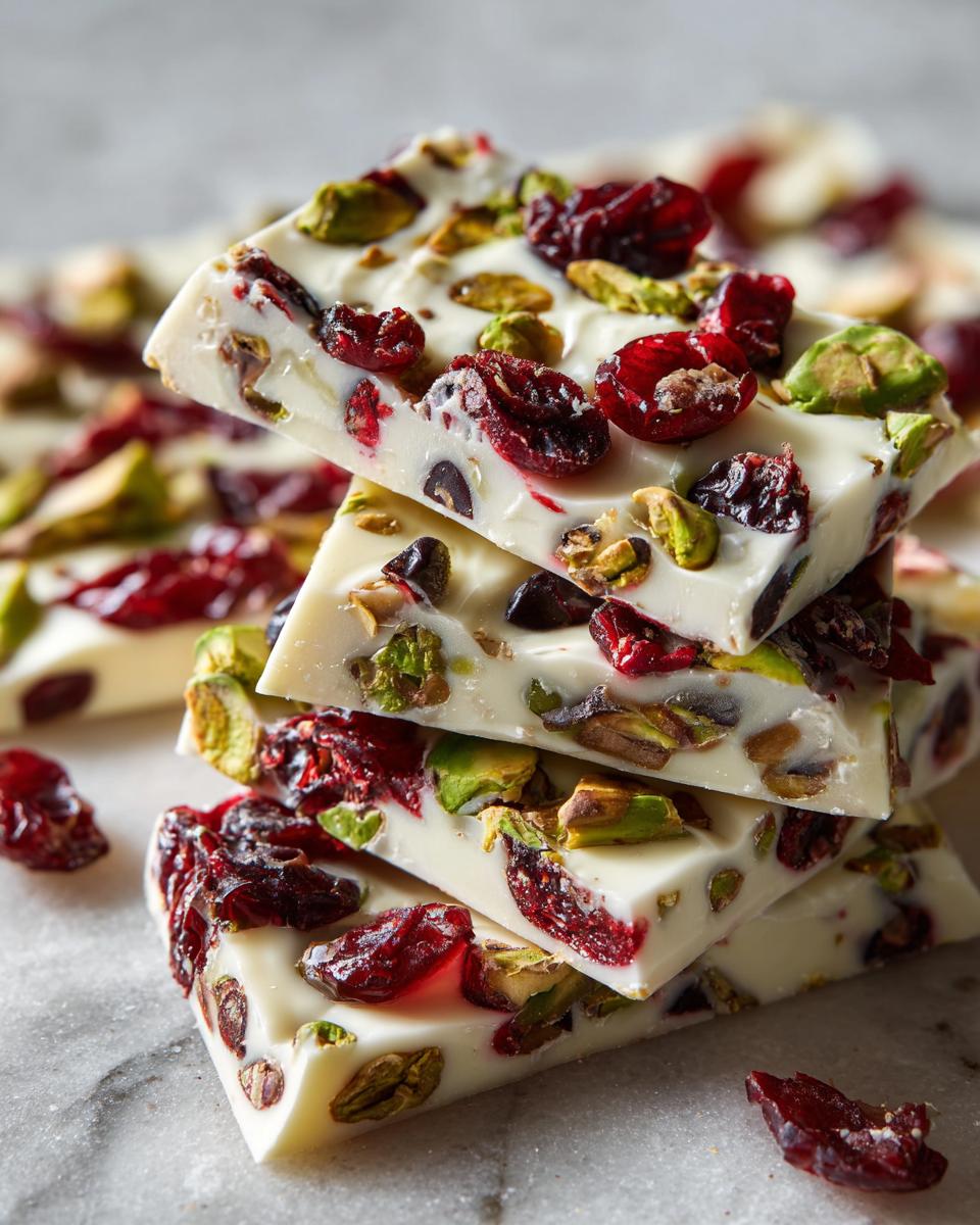 Cranberry Pistachio Bark - detail 3