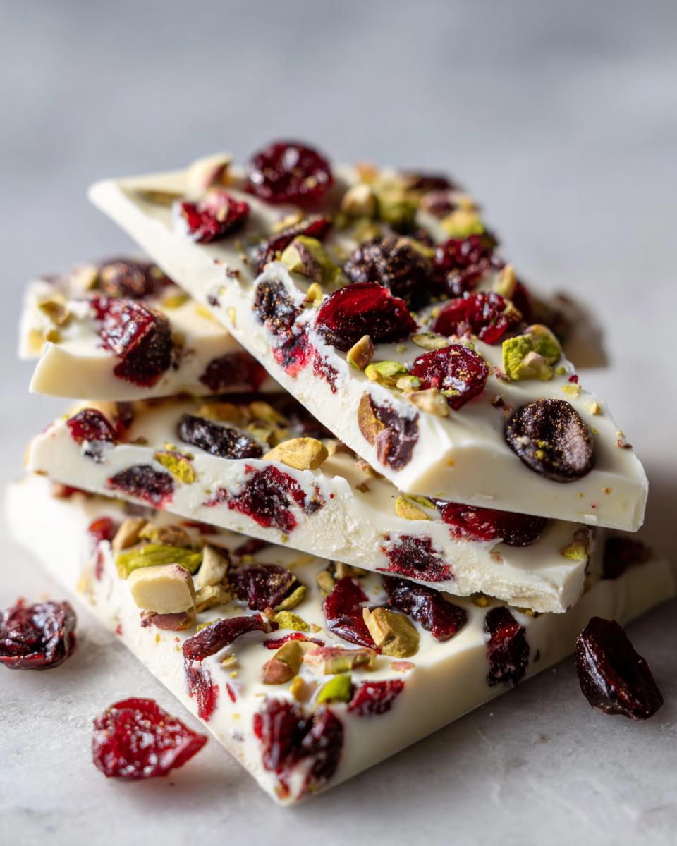 Cranberry Pistachio Bark - detail 4