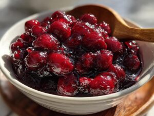 Cranberry Pomegranate Sauce
