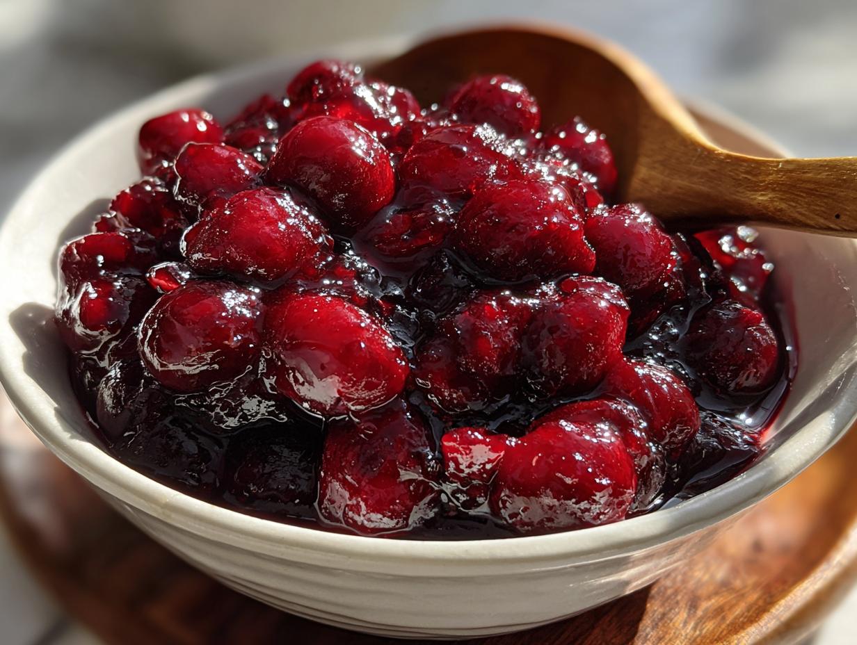Cranberry Pomegranate Sauce