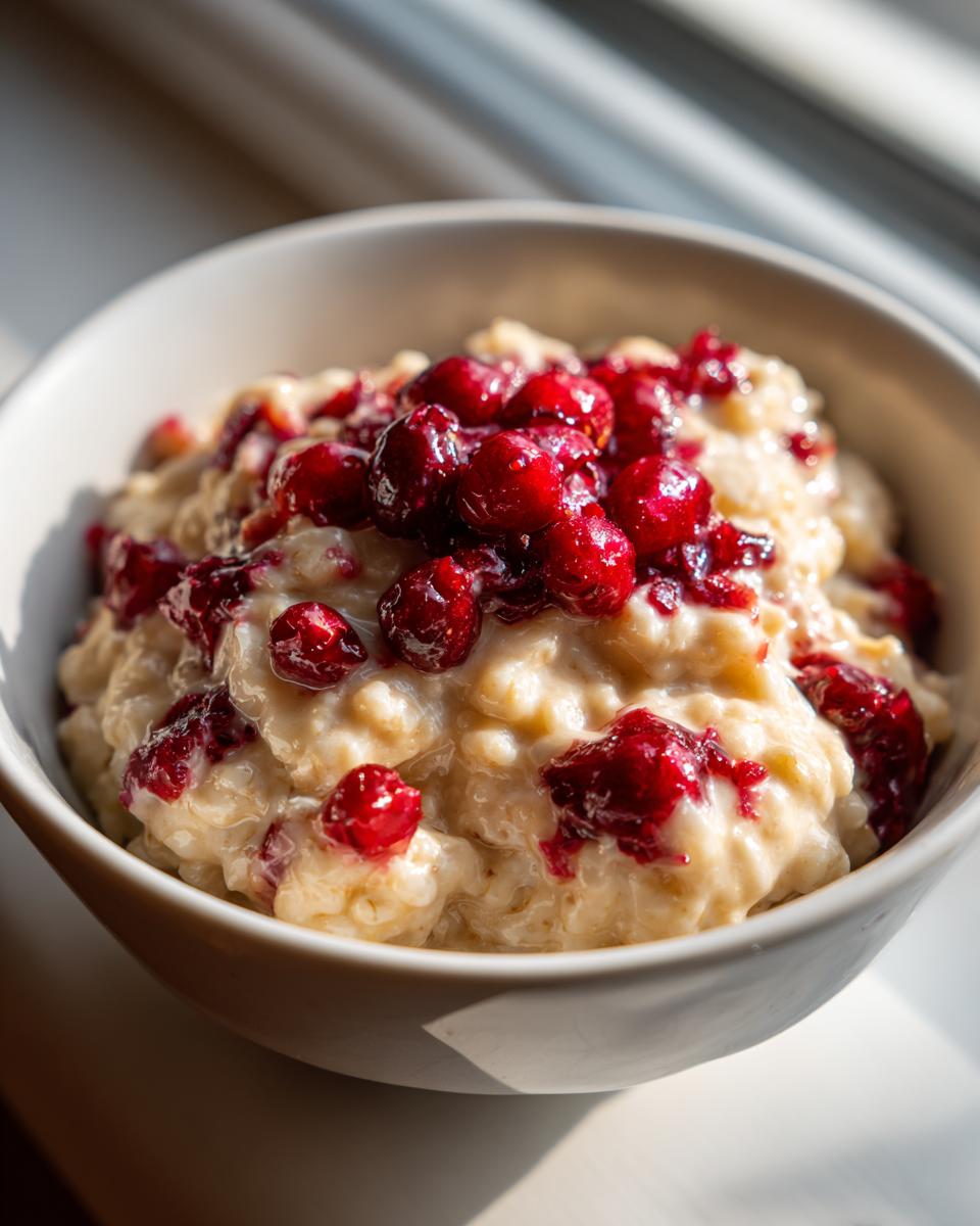 Cranberry Rice Pudding - detail 2