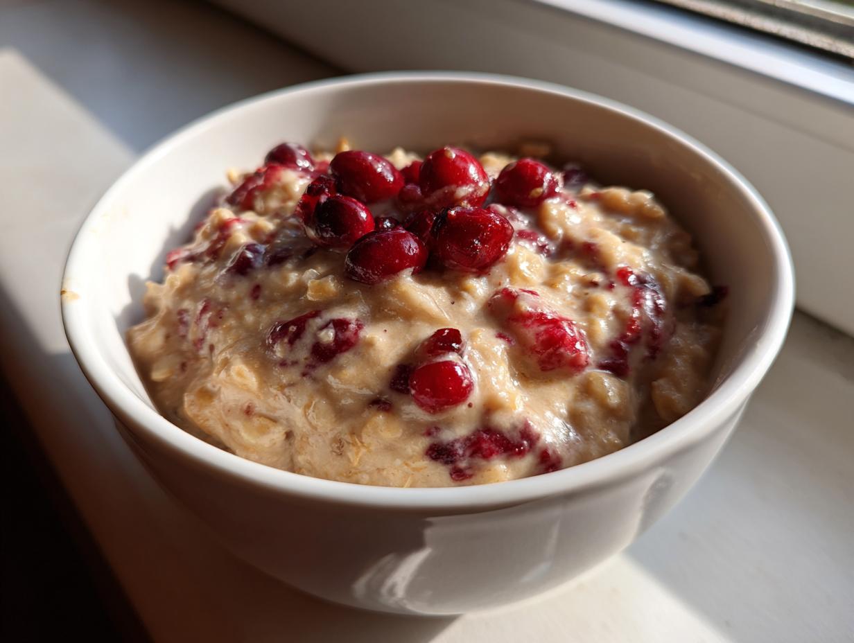 Cranberry Rice Pudding
