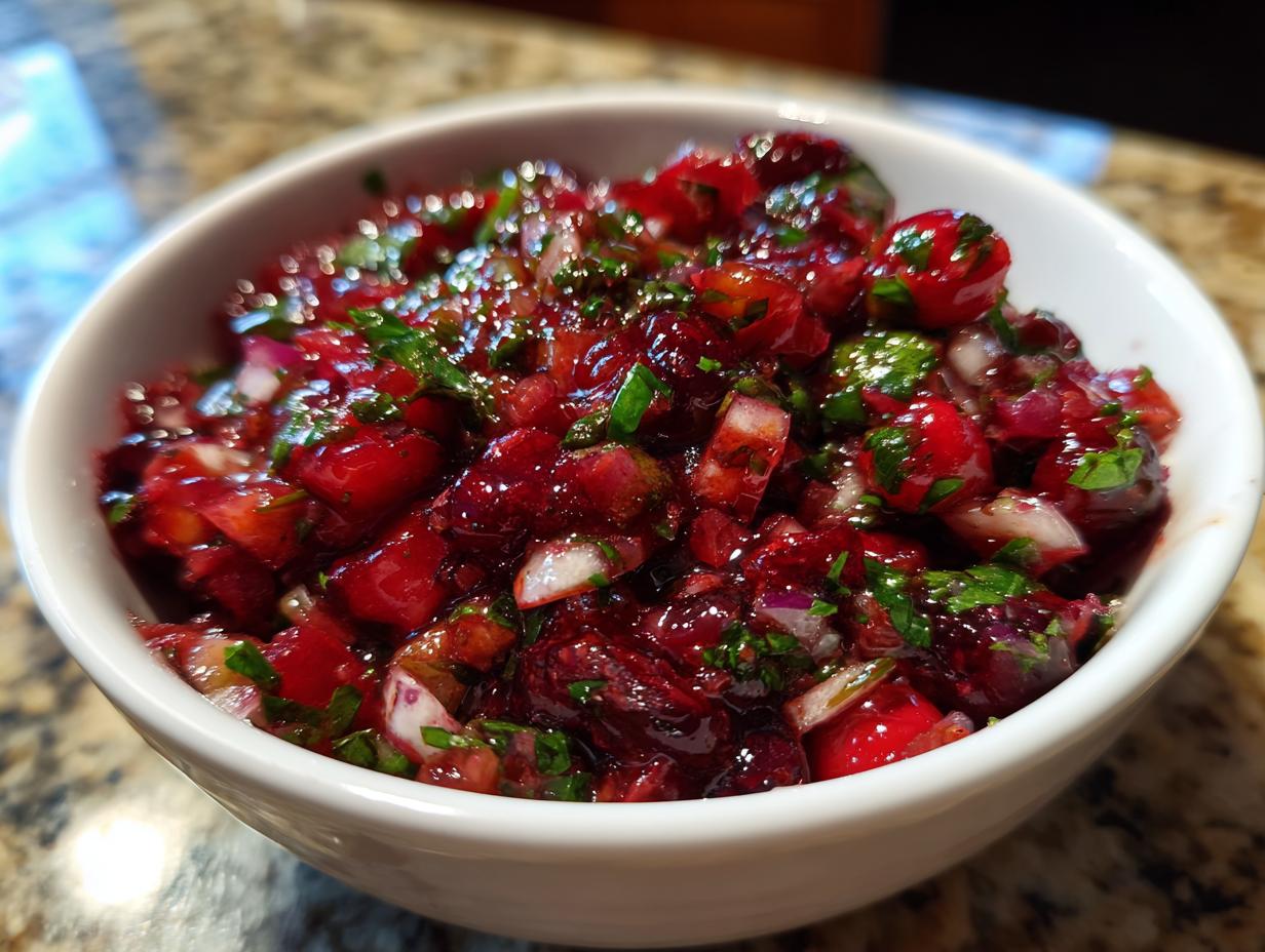 Cranberry Salsa