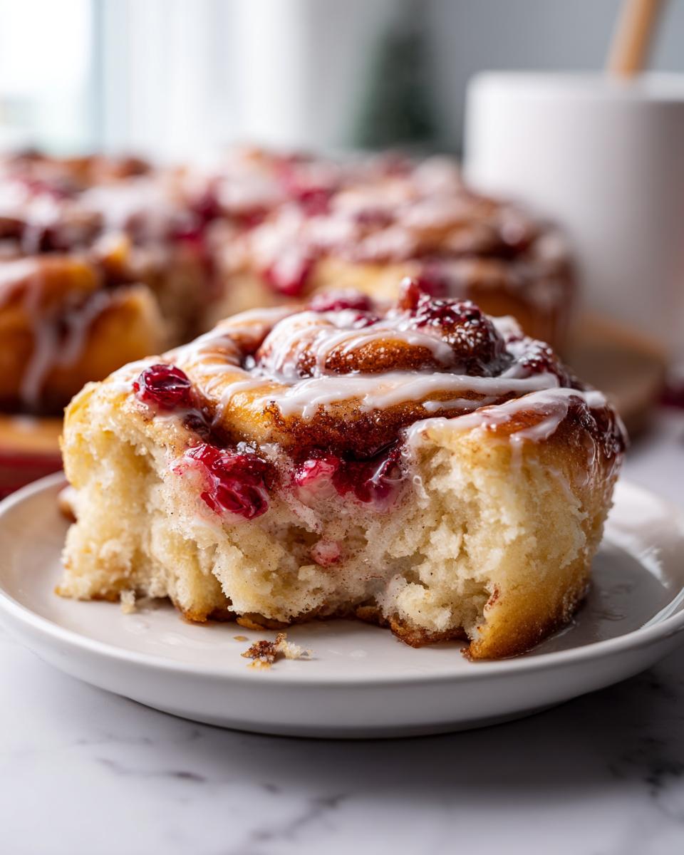 Cranberry Sticky Buns - detail 4