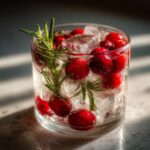 Stunning 24 Cranberry and Rosemary Ice Cubes Recipe | Magical Hack 8 Cranberry and Rosemary Ice Cubes