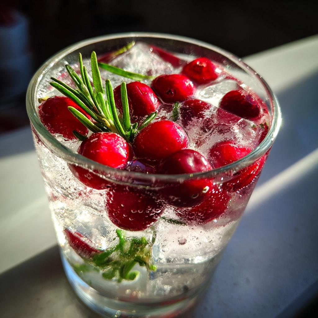 Stunning 24 Cranberry and Rosemary Ice Cubes Recipe | Magical Hack 7 Cranberry and Rosemary Ice Cubes - detail 3