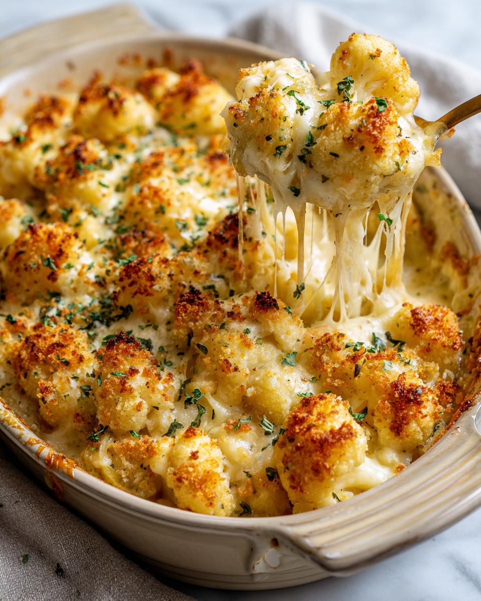 Irresistible Creamy Baked Cauliflower Gratin in 30 Minutes 6 Creamy Baked Cauliflower Gratin - detail 1