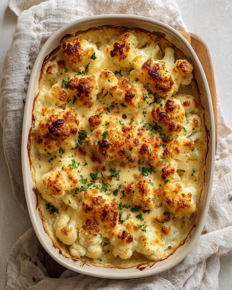 Irresistible Creamy Baked Cauliflower Gratin in 30 Minutes 7 Creamy Baked Cauliflower Gratin - detail 2