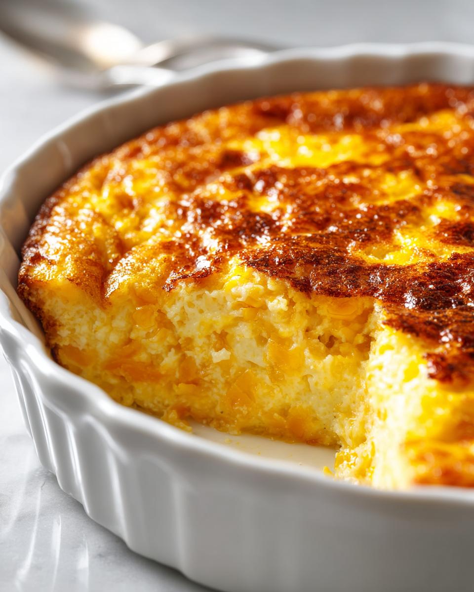 Creamy Corn Pudding - detail 2