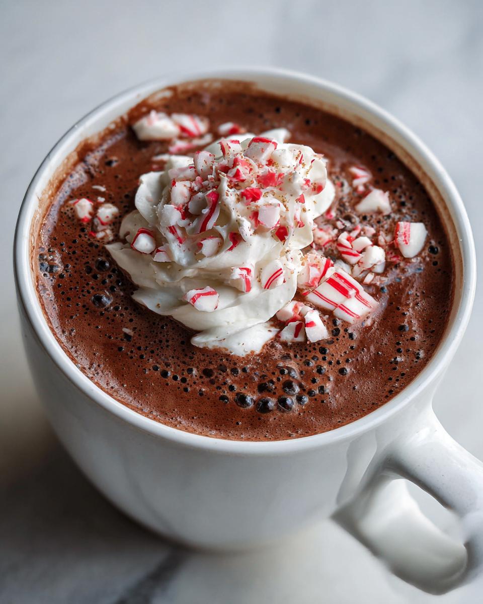 15-Minute Creamy Peppermint Hot Chocolate Perfection 9 Creamy Peppermint Hot Chocolate - detail 4