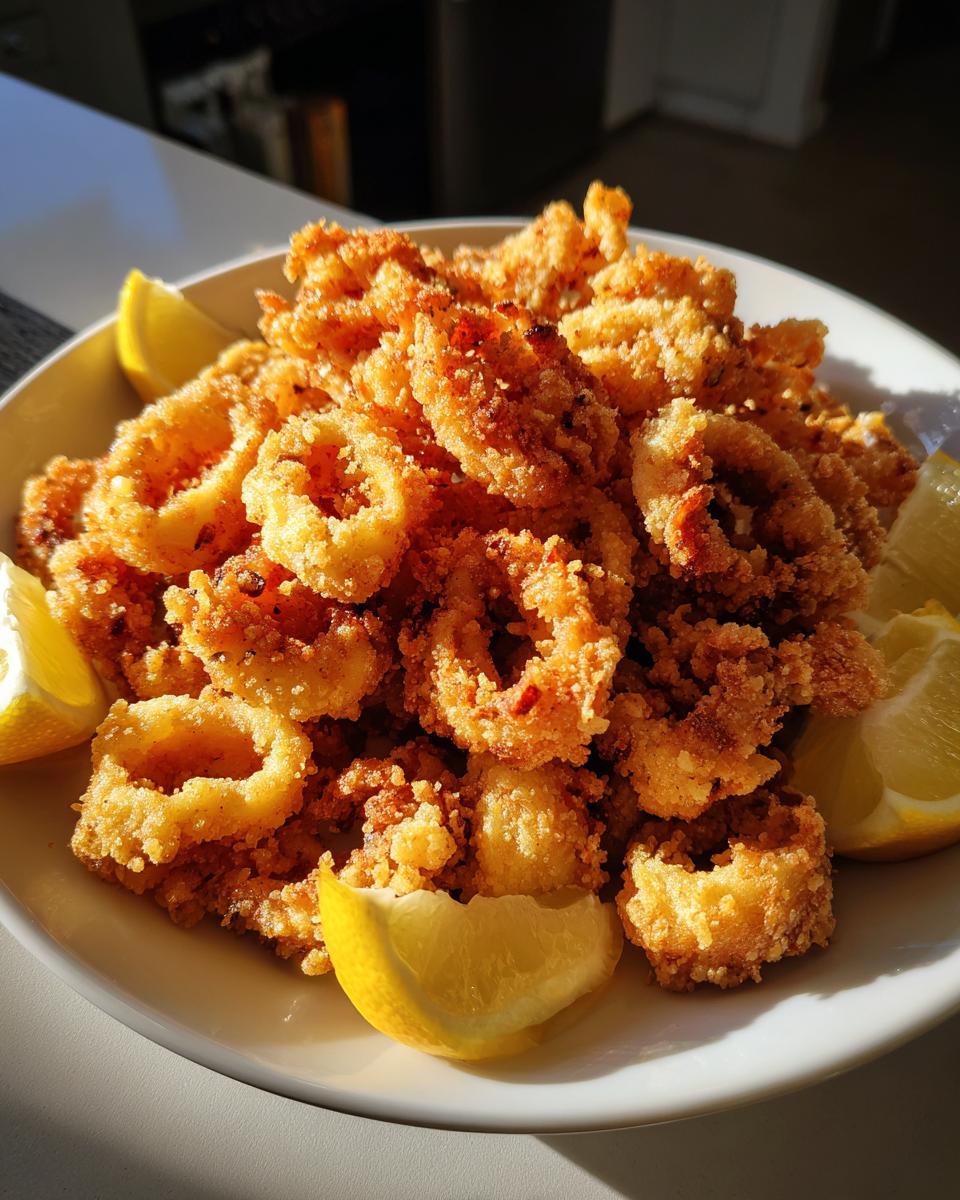 Crispy Fried Calamari - detail 3