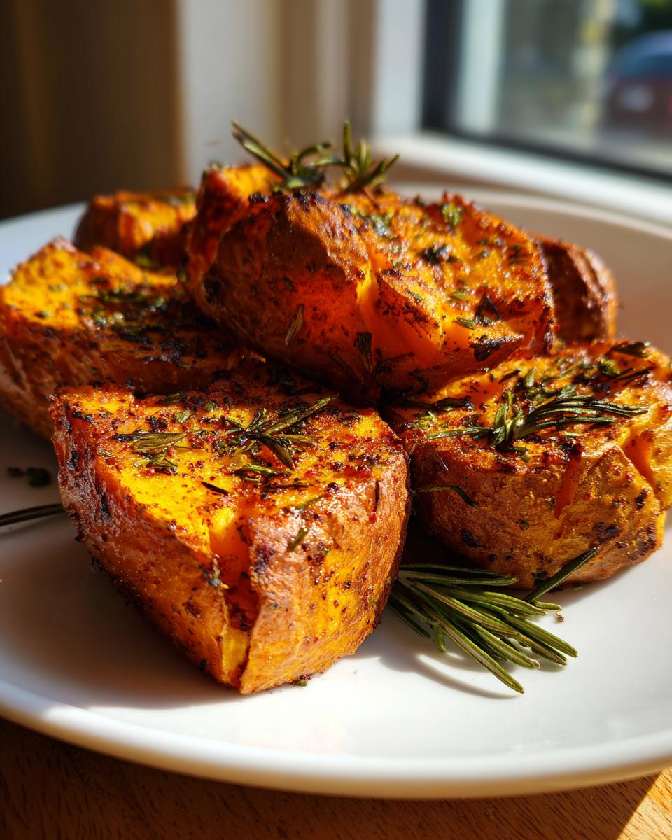 5-Star Crispy Smashed Sweet Potatoes You Need to Try 6 Crispy Smashed Sweet Potatoes - detail 1