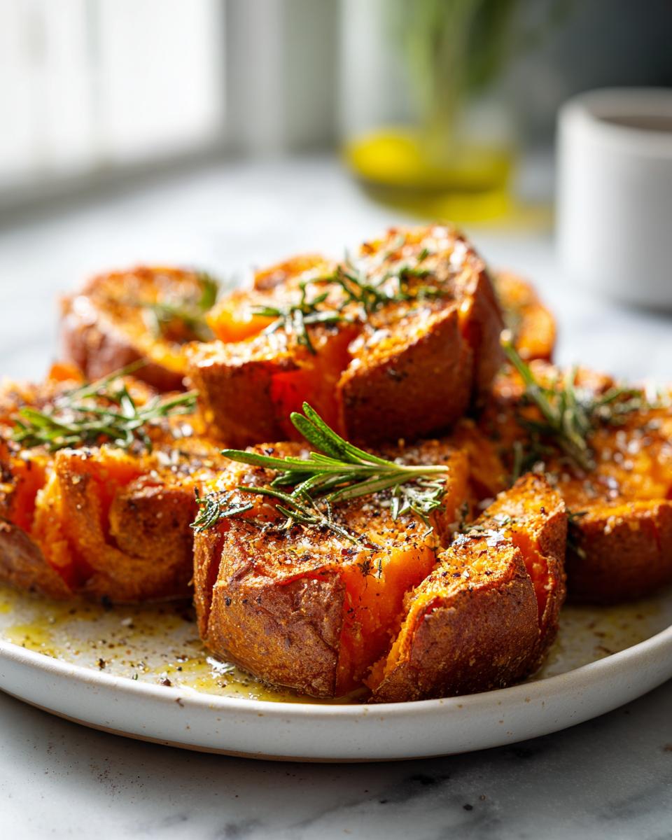 5-Star Crispy Smashed Sweet Potatoes You Need to Try 7 Crispy Smashed Sweet Potatoes - detail 2