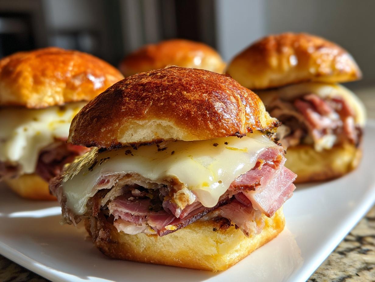Cuban Sandwich Sliders