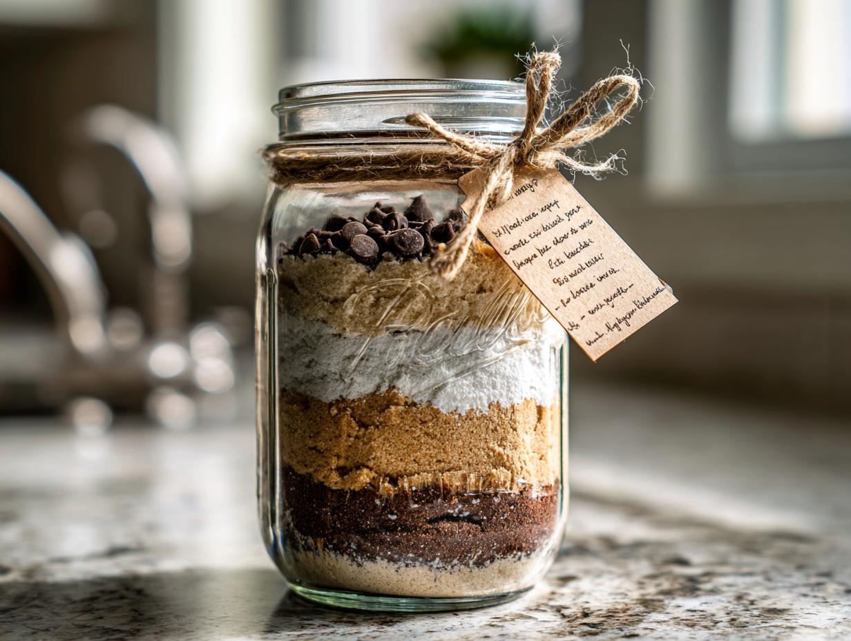 DIY Cookie Mix in a Jar