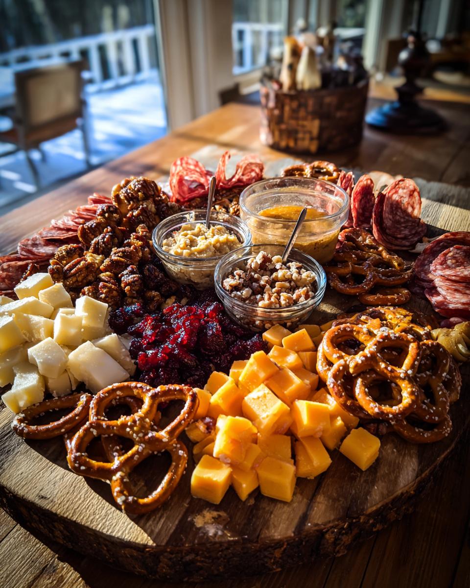 10-Minute DIY Pretzel Charcuterie: The Lazy Host’s Secret Trick 7 DIY Pretzel Charcuterie - detail 2