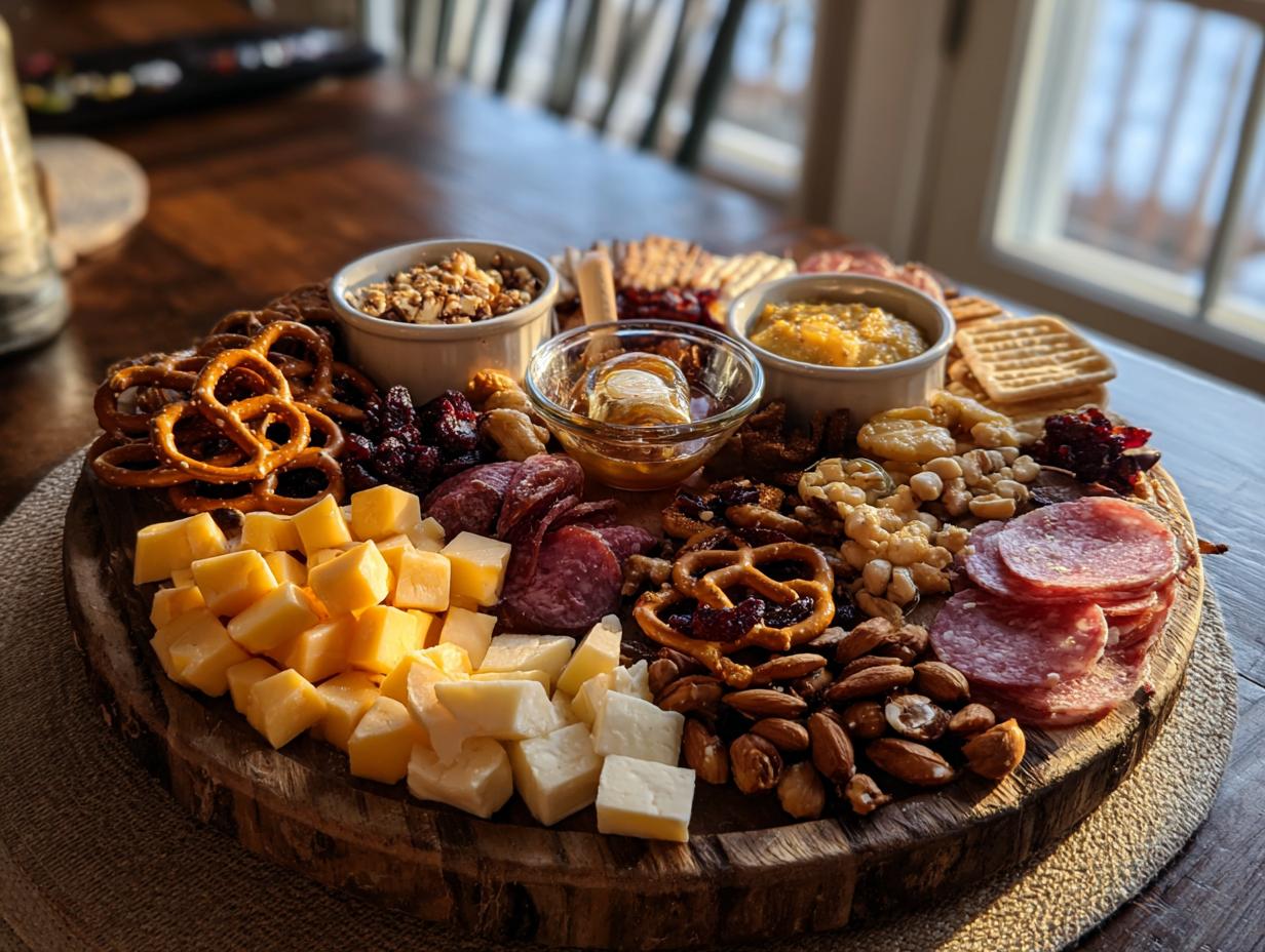 DIY Pretzel Charcuterie