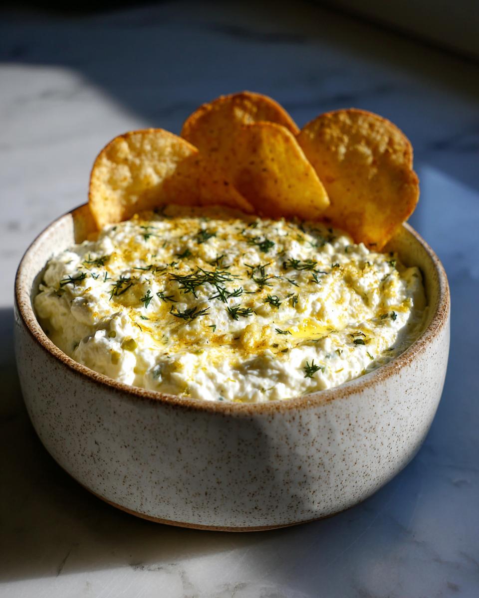 Dill Pickle Dip - detail 3