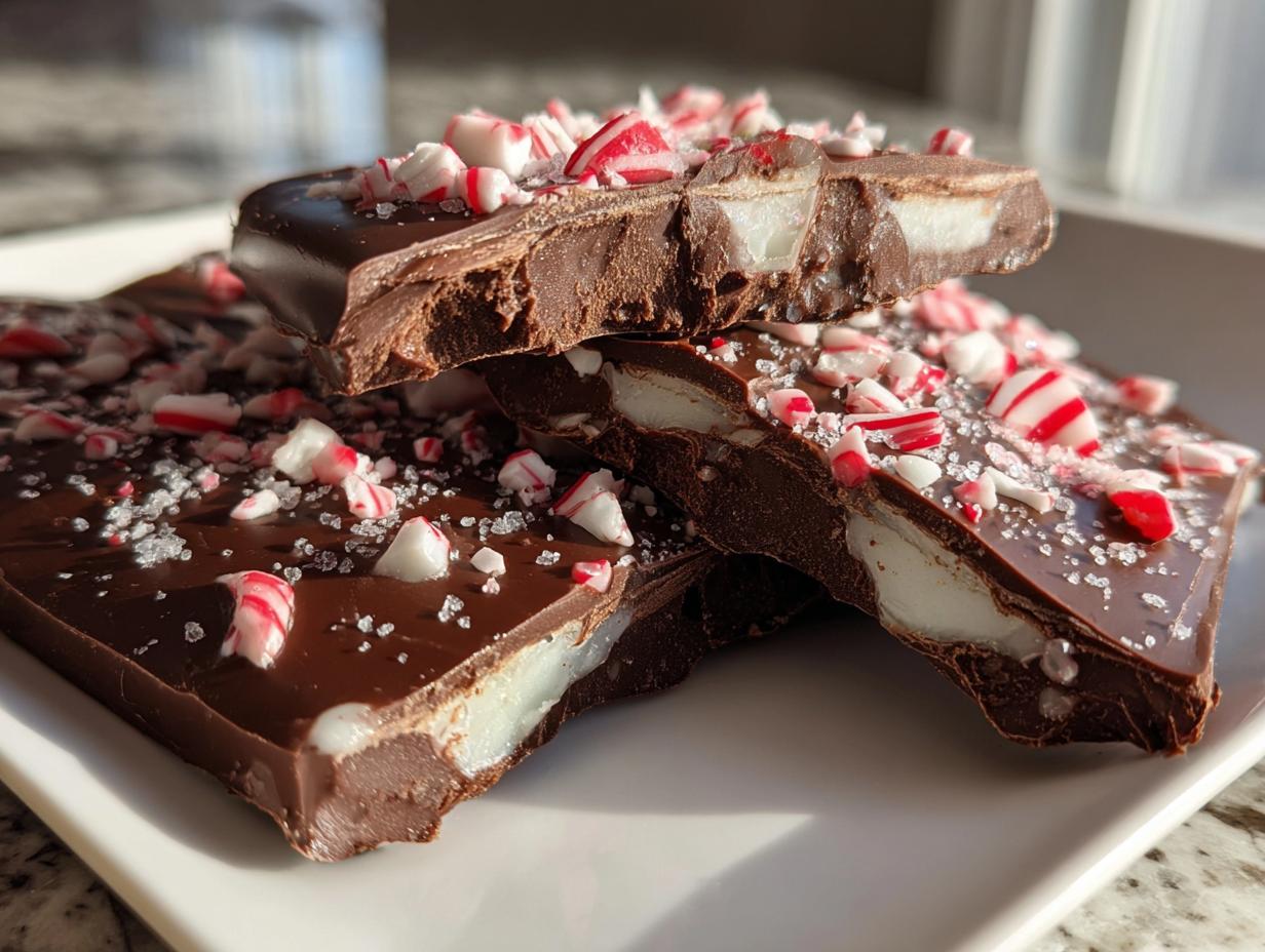 Double Chocolate Peppermint Bark