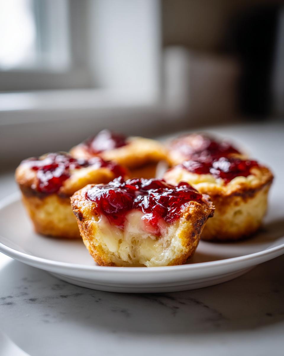 Easy 3-Ingredient Cranberry Brie Bites - detail 1