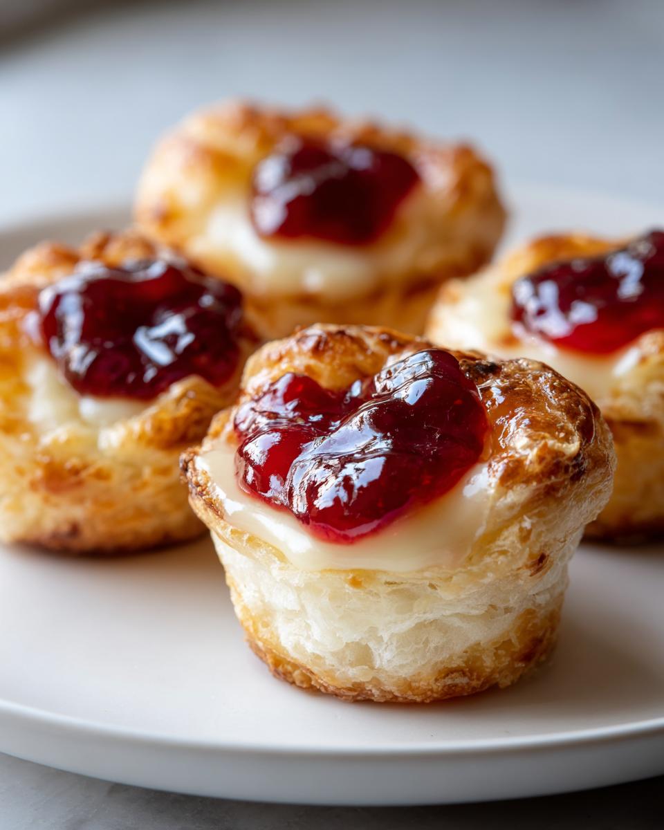 Easy 3-Ingredient Cranberry Brie Bites - detail 2