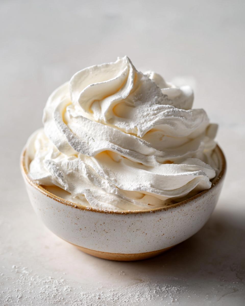 Easy Coconut Whipped Cream - detail 3