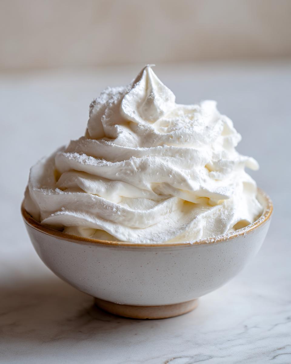 Easy Coconut Whipped Cream - detail 4