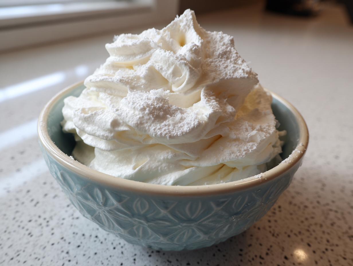 Easy Coconut Whipped Cream