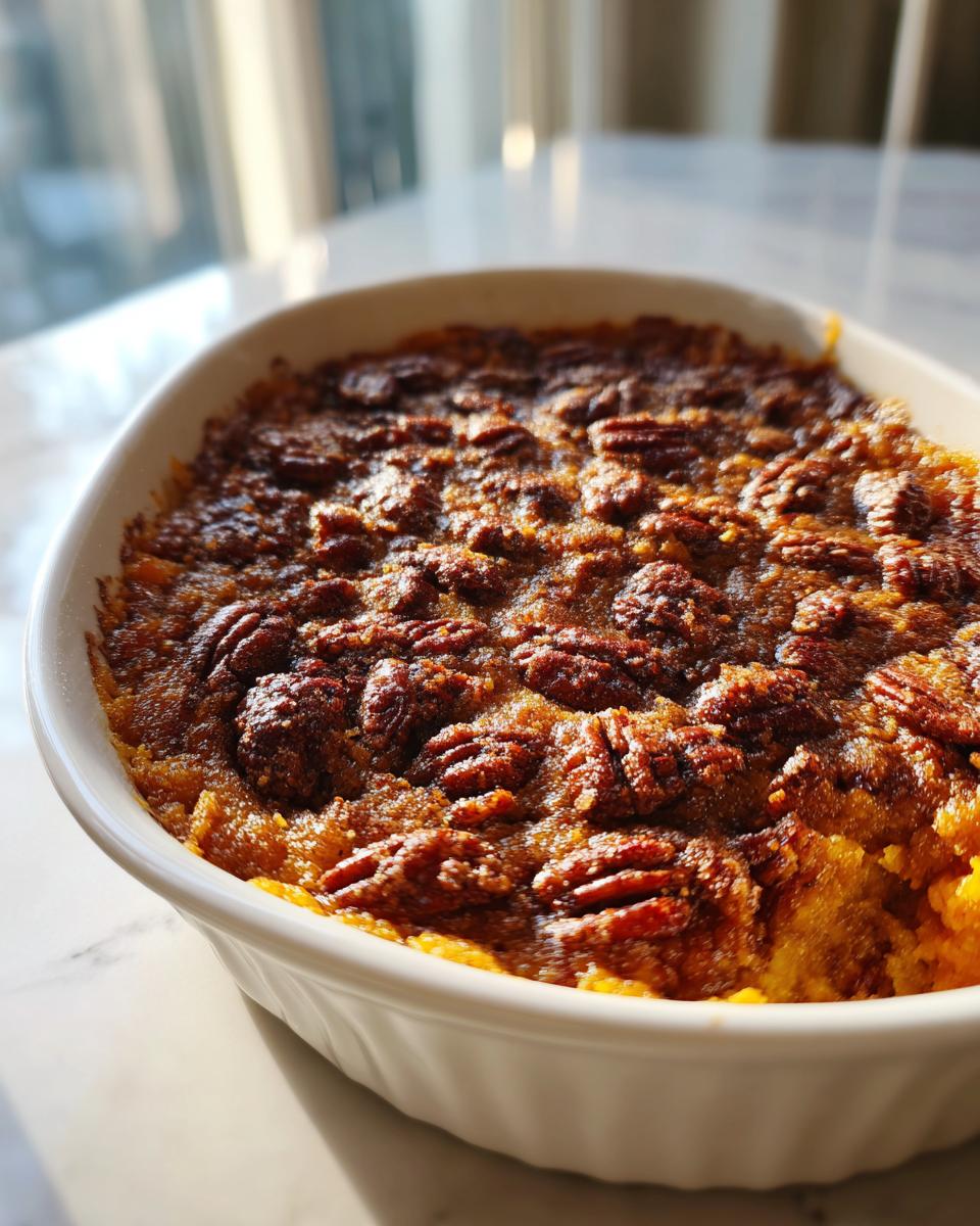 Irresistible Easy Sweet Potato Casserole in 45 Minutes 7 Easy Sweet Potato Casserole - detail 2