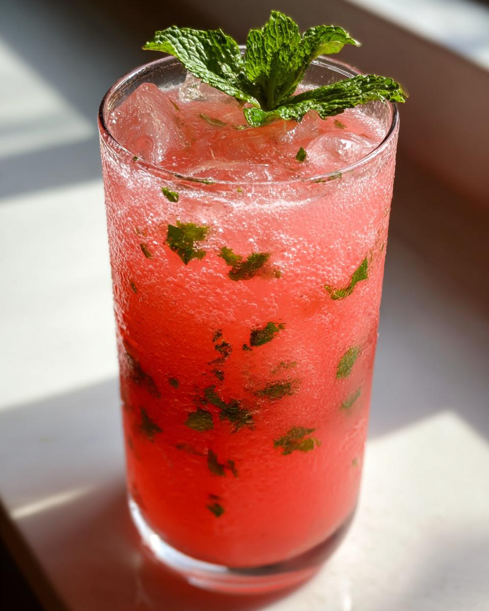 10-Minute Easy Watermelon Mint Cooler: Summer’s Ultimate Thirst Quencher 8 Easy Watermelon Mint Cooler - detail 3