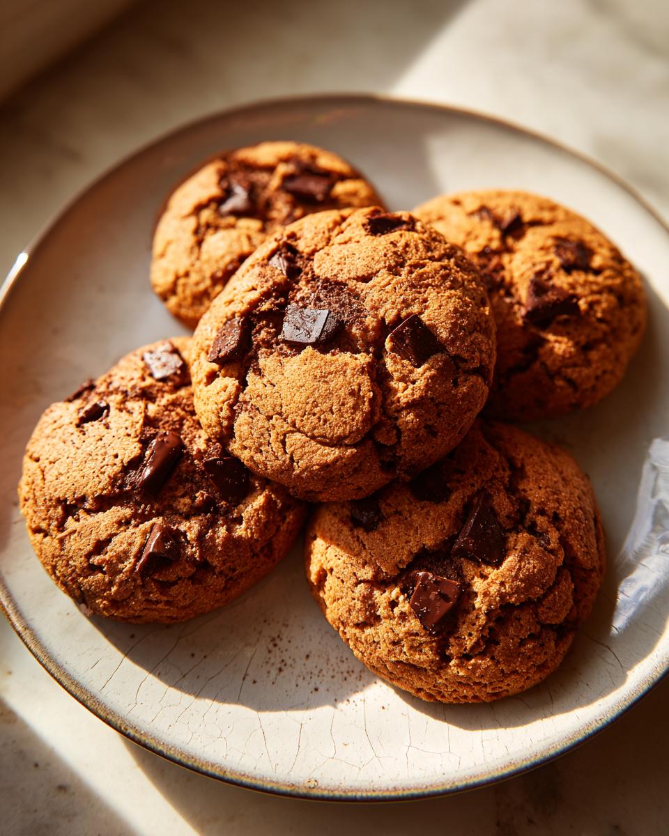 3-Ingredient Espresso Chocolate Chip Cookies - Irresistible! 7 Espresso Chocolate Chip Cookies - detail 2