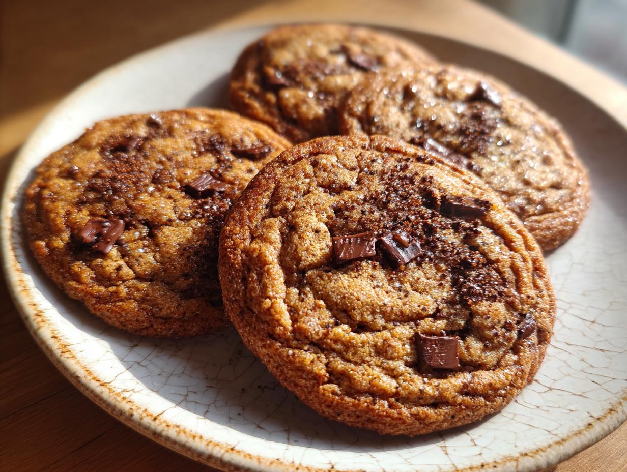 Espresso Chocolate Chip Cookies