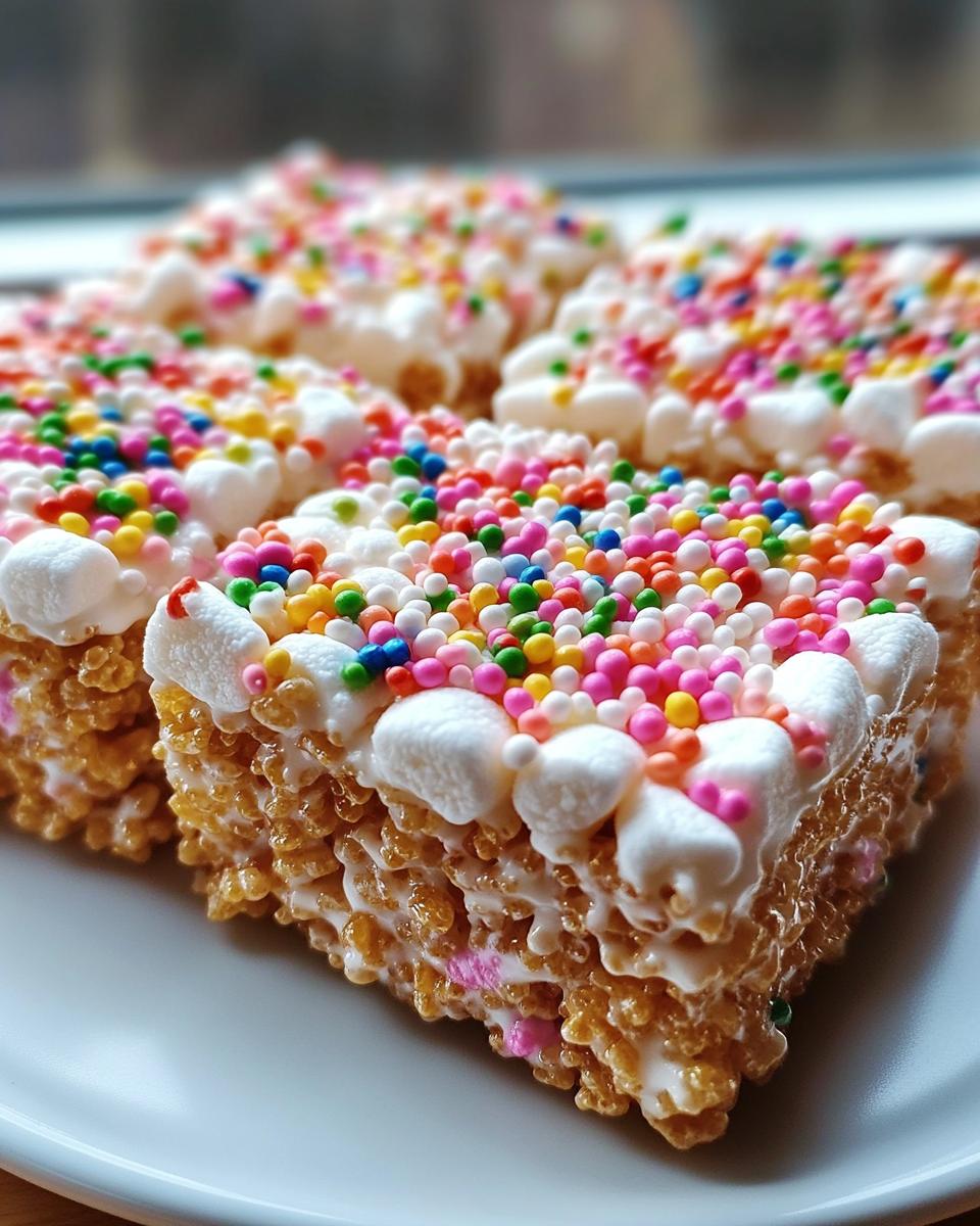 Festive Rice Krispie Treats - detail 1