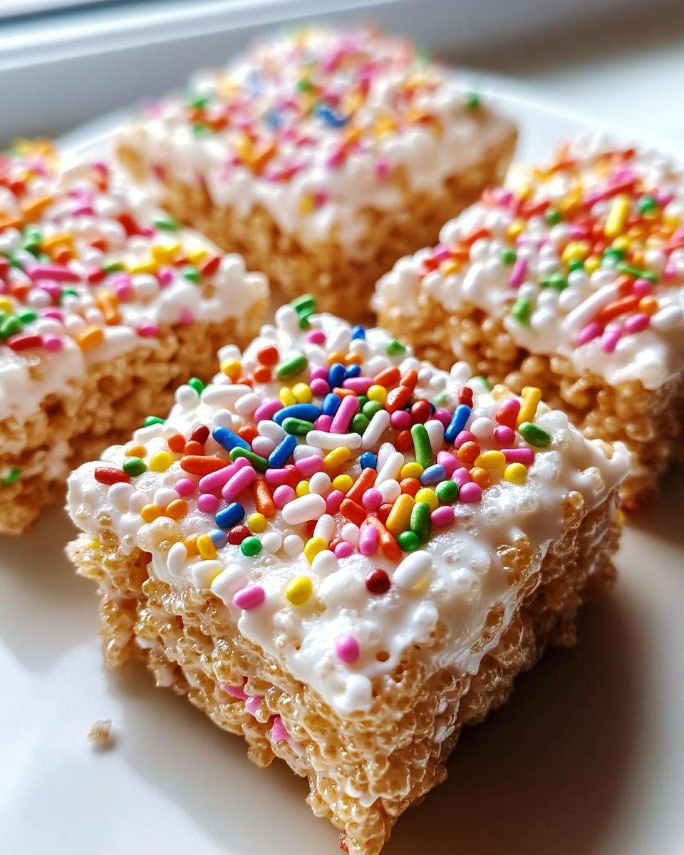 Festive Rice Krispie Treats - detail 4