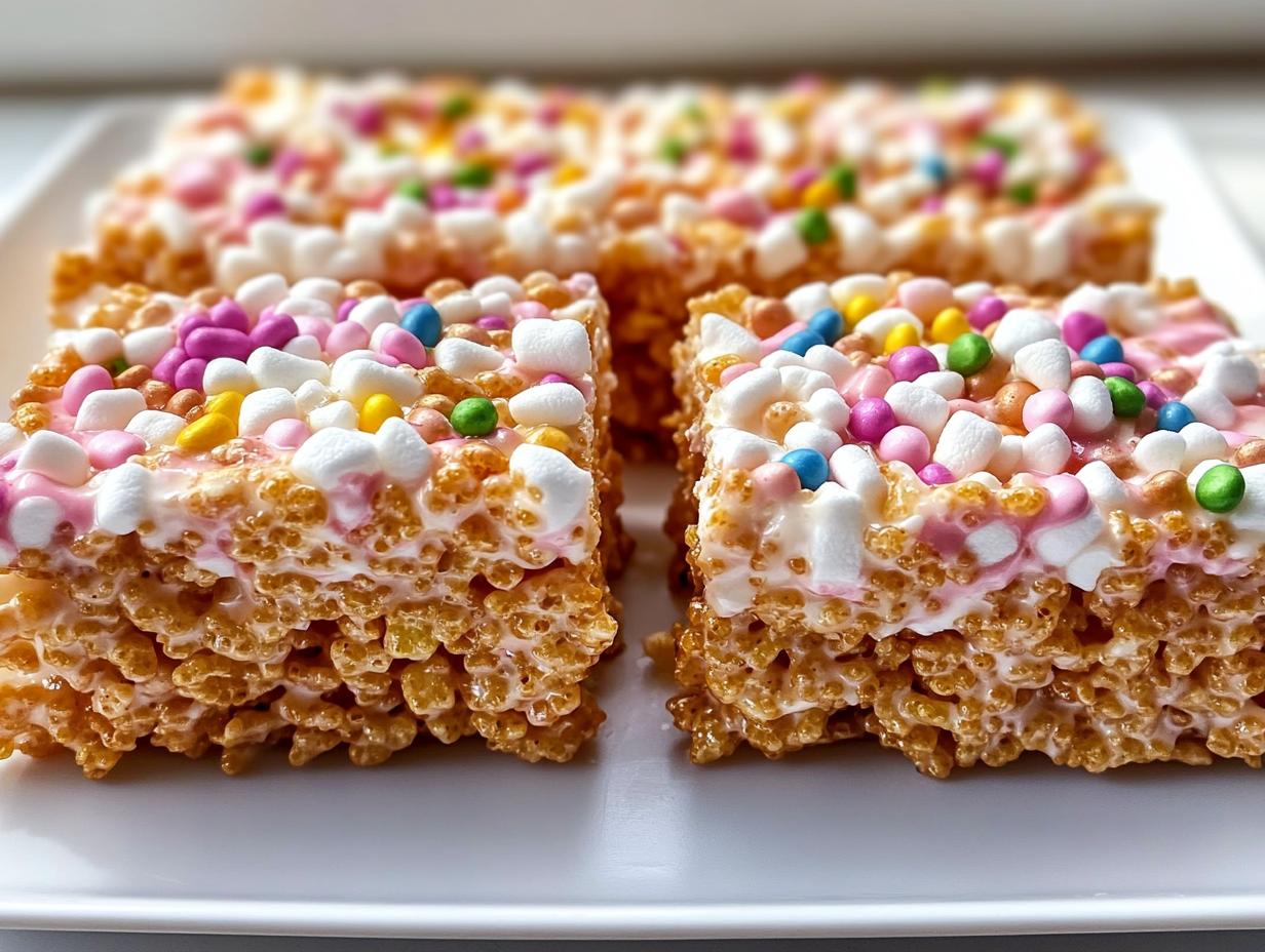 Festive Rice Krispie Treats