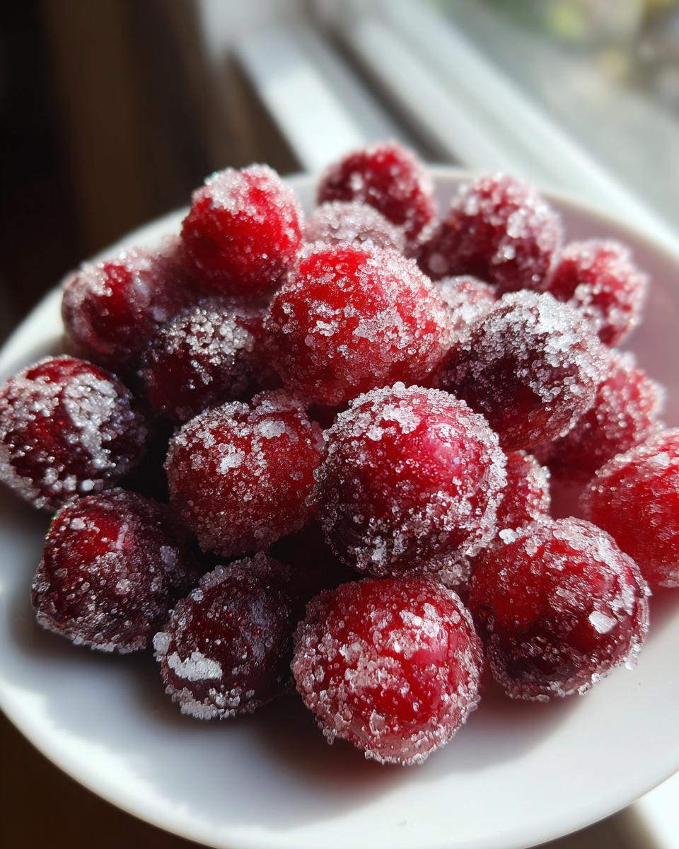 Magical Festive Sugared Cranberries Recipe in Just 3 Steps 6 Festive Sugared Cranberries Recipe - detail 1