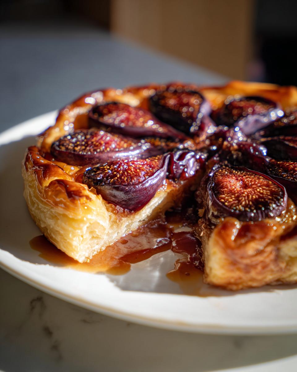 Irresistible Fig Tart Tatin in Just 8 Ingredients 5 Fig Tart Tatin - detail 1