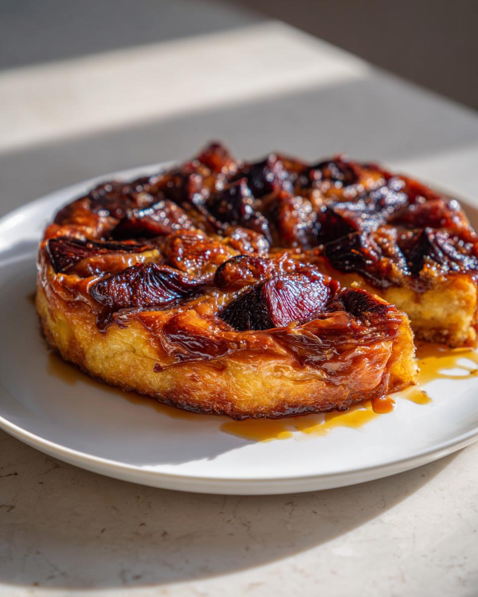 Irresistible Fig Tart Tatin in Just 8 Ingredients 6 Fig Tart Tatin - detail 2