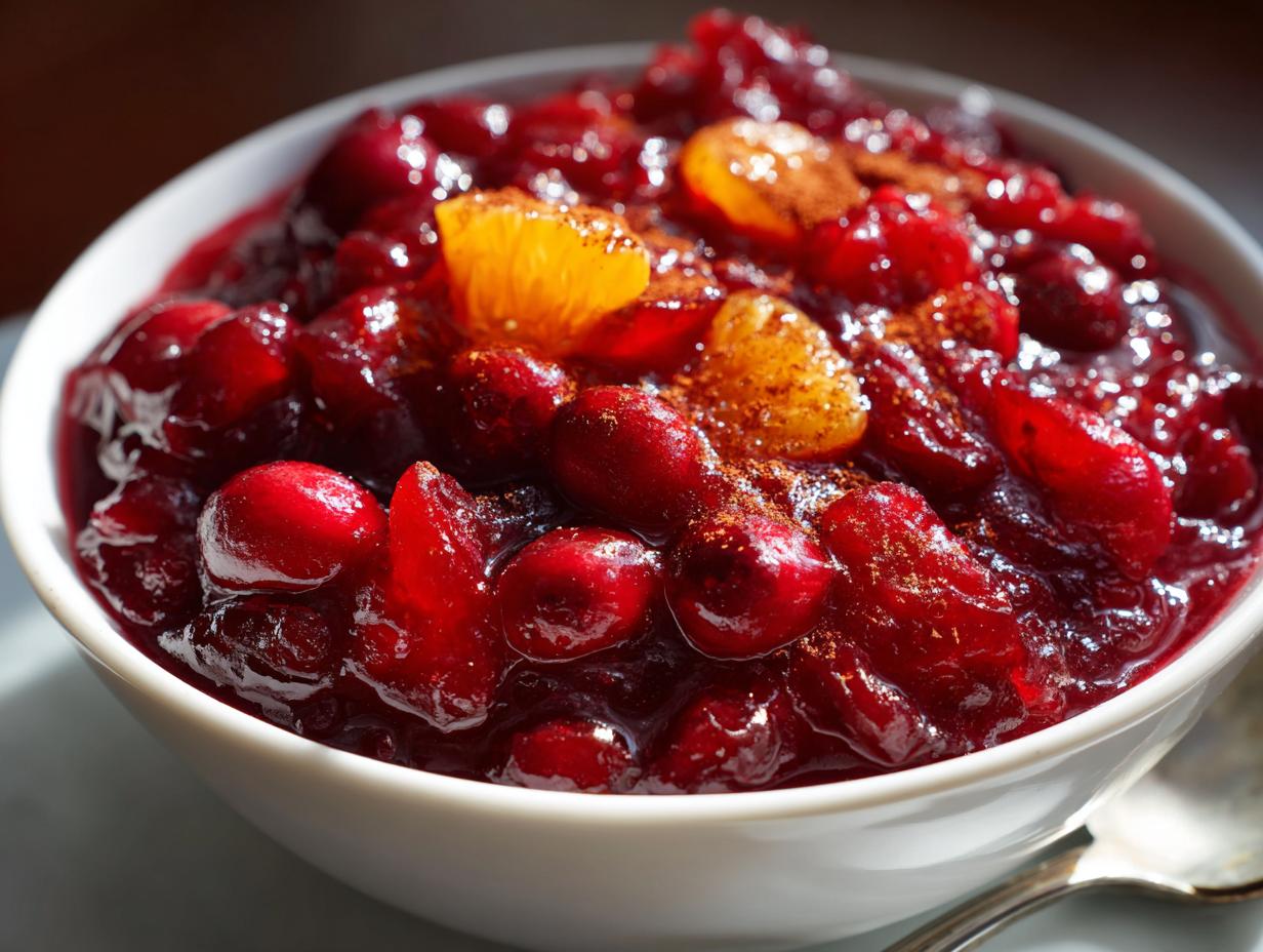 Fresh Cranberry-Orange Relish