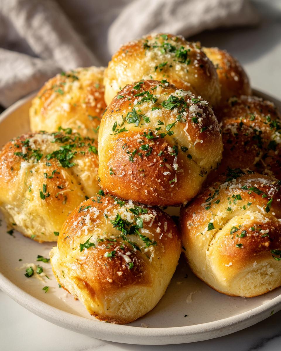 Garlic Parmesan Knots: Irresistible 12-Minute Bread Perfection 7 Garlic Parmesan Knots - detail 3