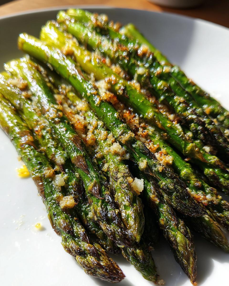 Garlic Parmesan Roasted Asparagus - detail 1