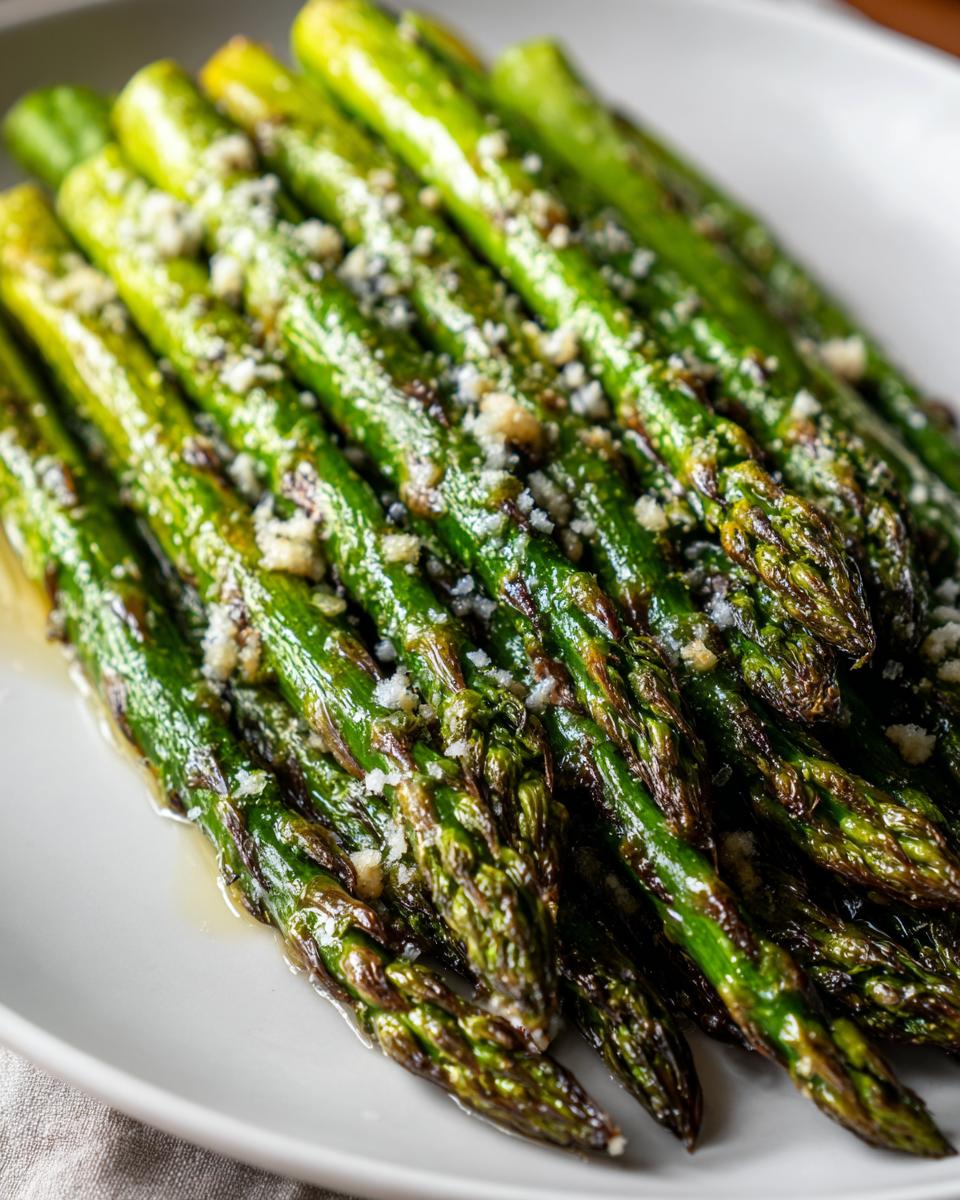 Garlic Parmesan Roasted Asparagus - detail 2