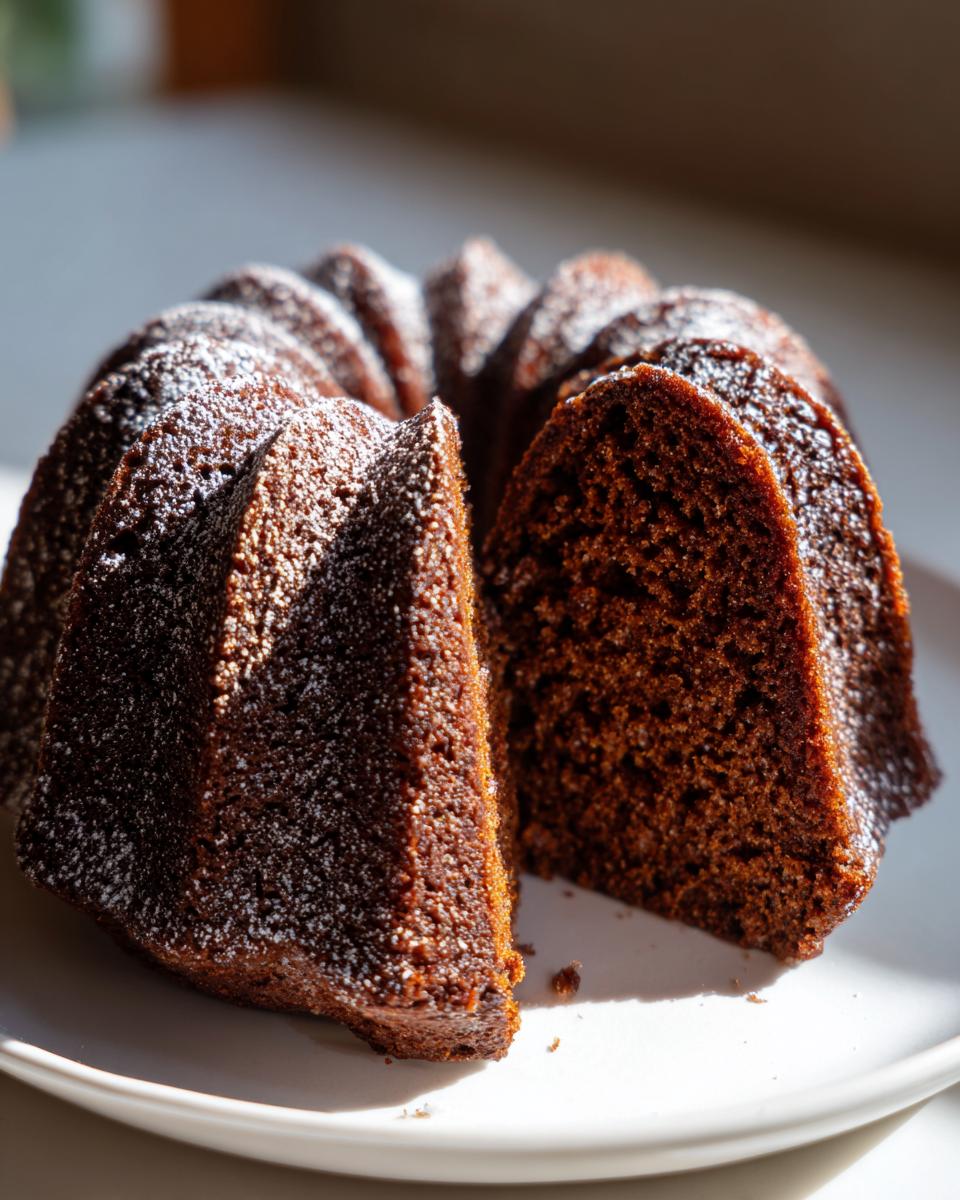 Gingerbread Bundt Cake - detail 3