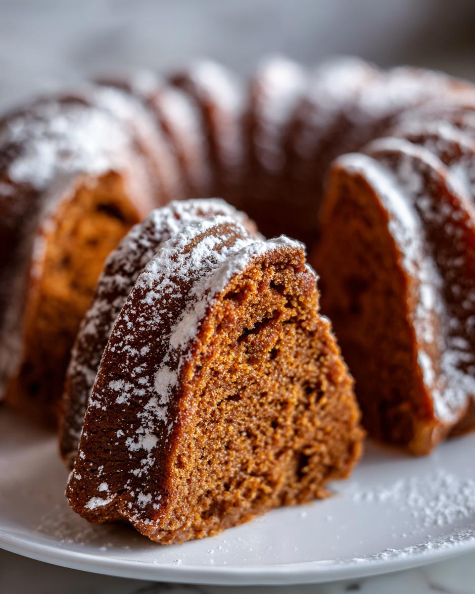 Gingerbread Bundt Cake - detail 4