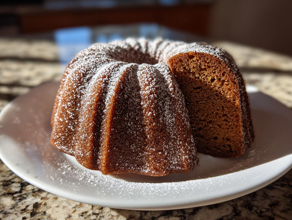 Gingerbread Bundt Cake