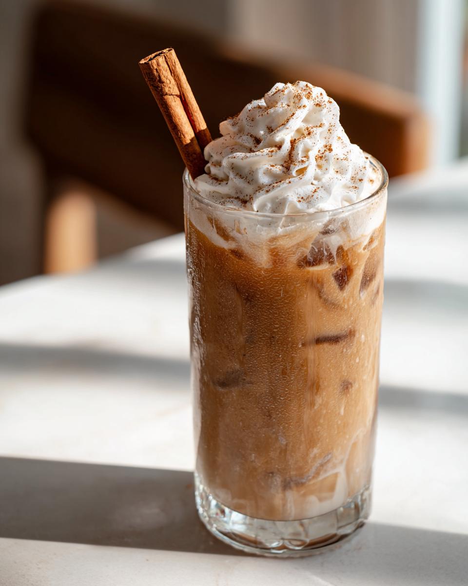 Flavorful Gingerbread Iced Coffee Mocktail in 5 Minutes 7 Gingerbread Iced Coffee Mocktail - detail 2