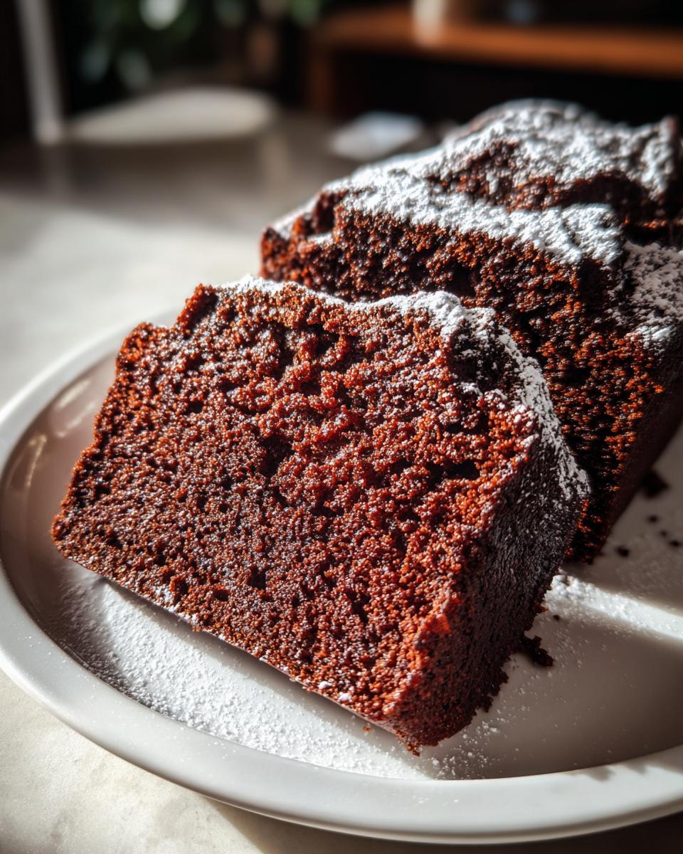 Gingerbread Loaf Cake - detail 1