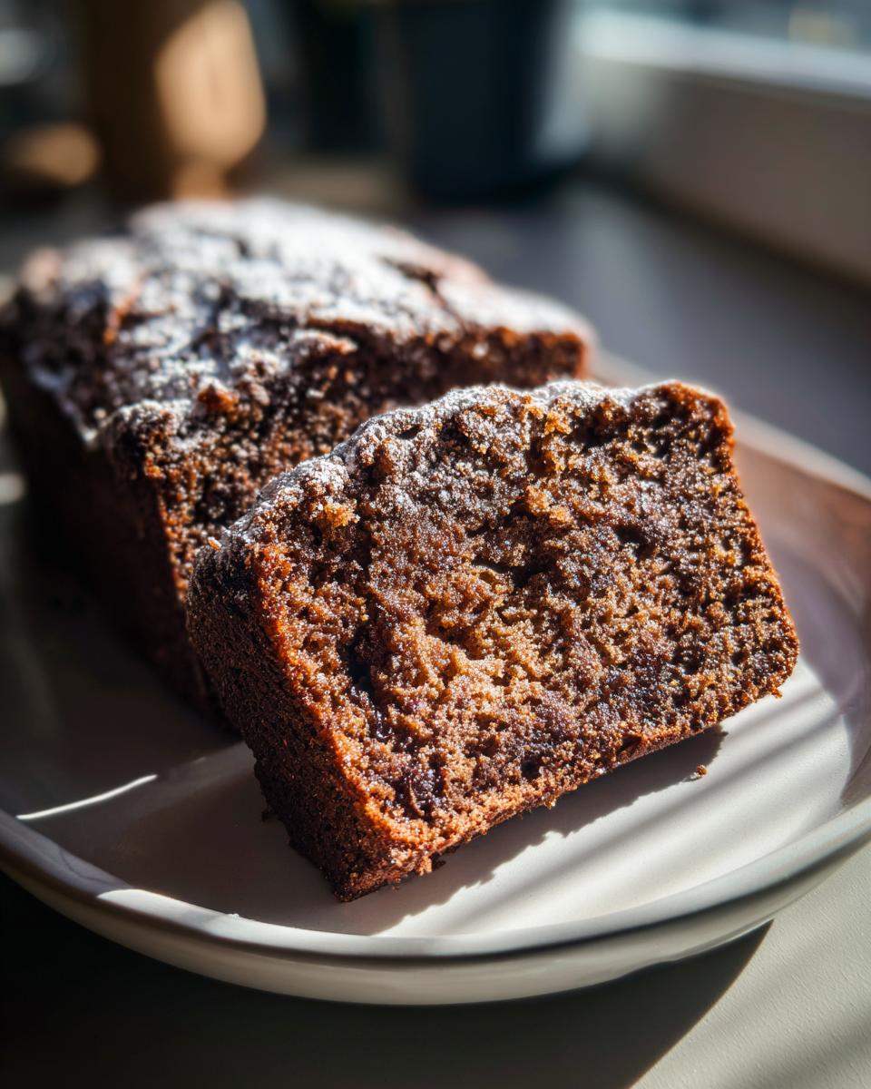 Gingerbread Loaf Cake - detail 2